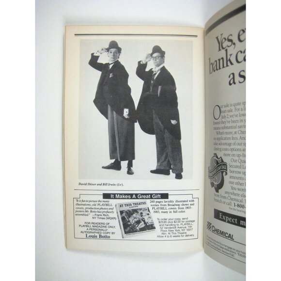 Fool Moon Playbill Richard Rodgers Theatre David Shiner Bill Irwin 1993 Ramblers - Picture 4 of 7